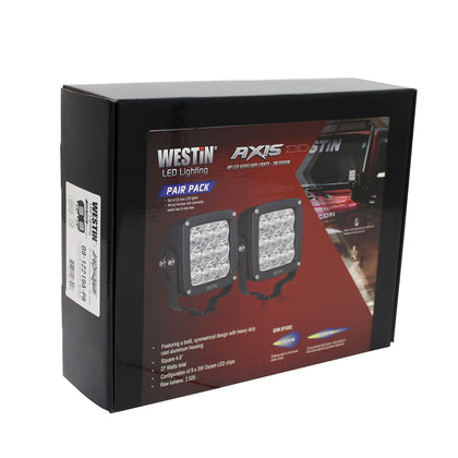 Westin 09-12219A-PR Axis LED Auxiliary Light