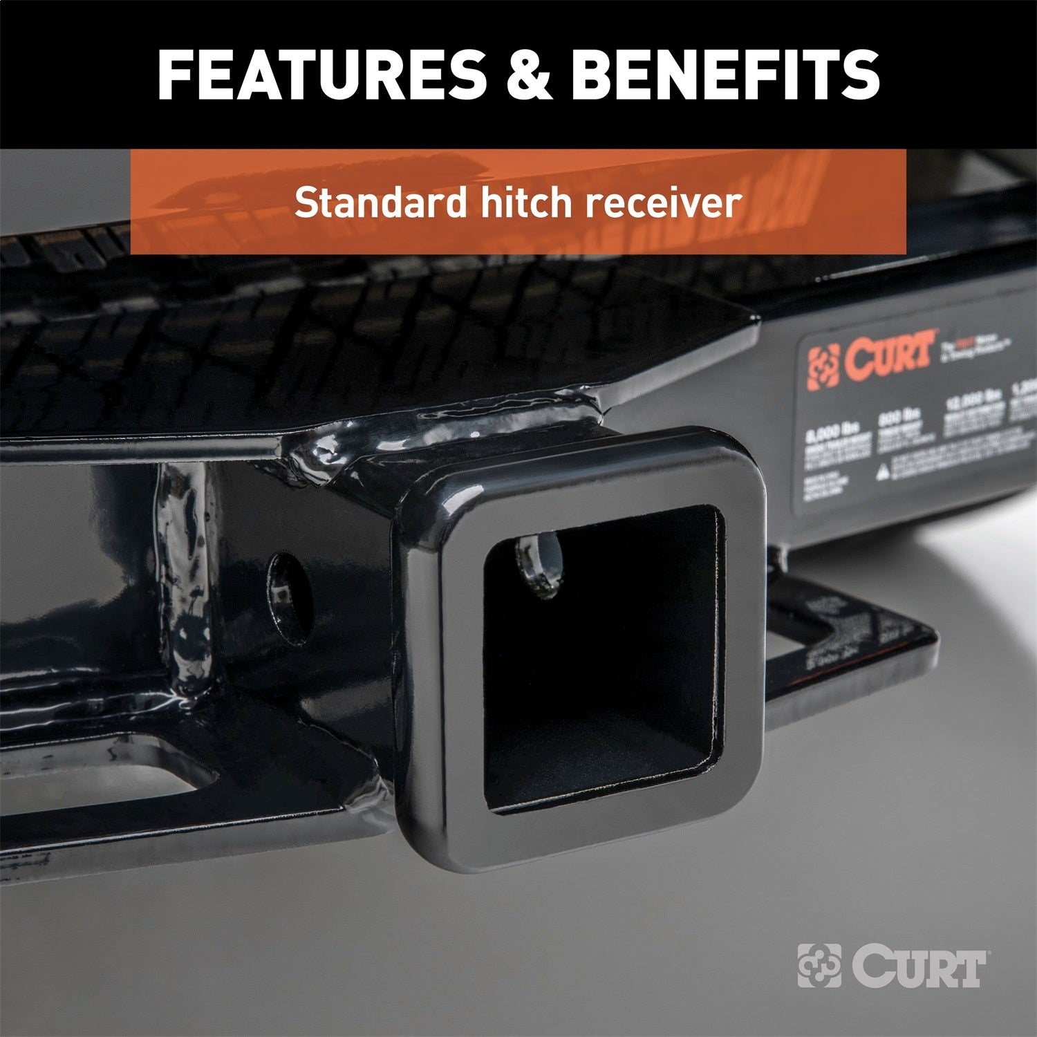 CURT 31030 2 in Receiver Hitch Fits 10-12 Canyon Colorado