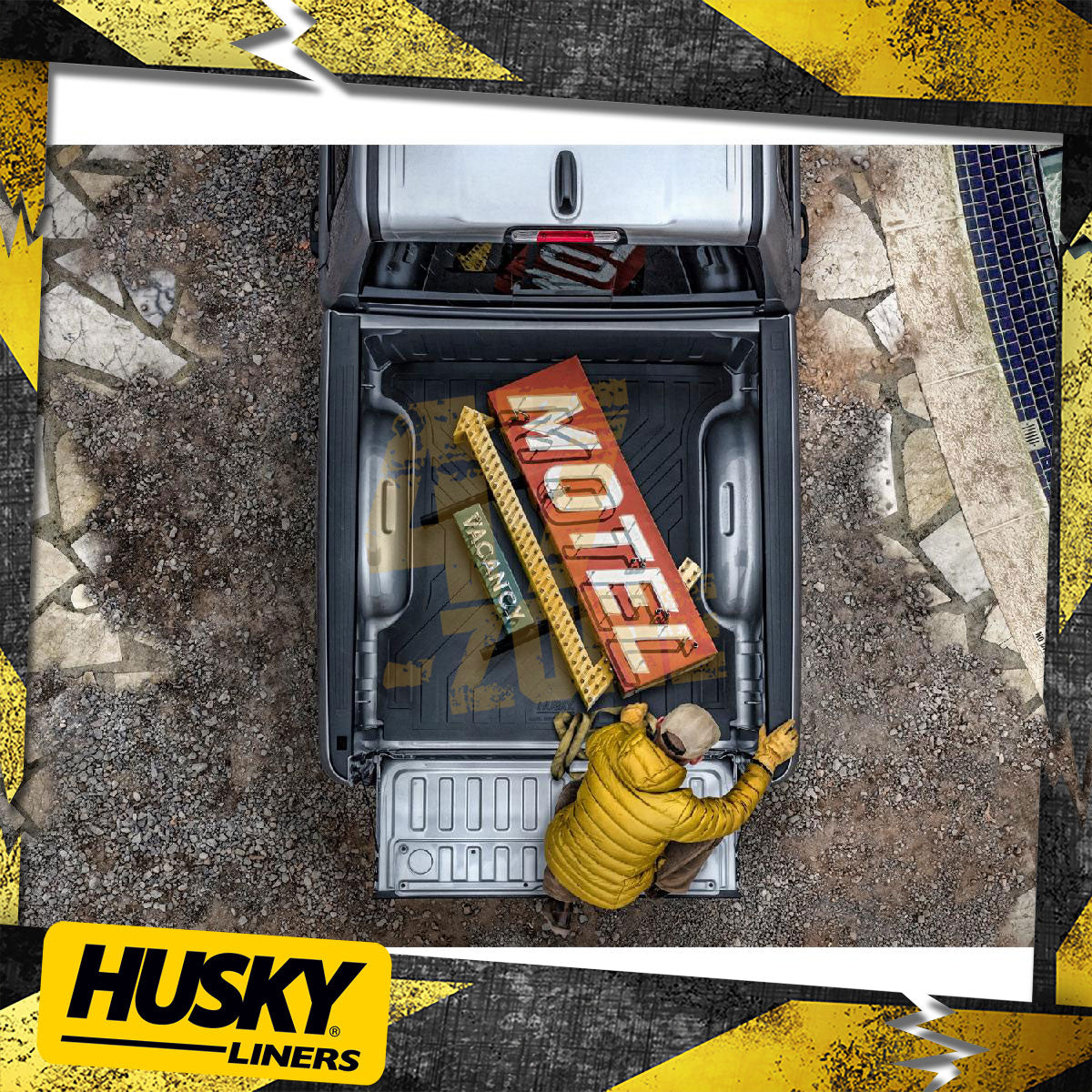 Husky Liners 16001 Heavy Duty Bed Mat Fits 19-20 1500