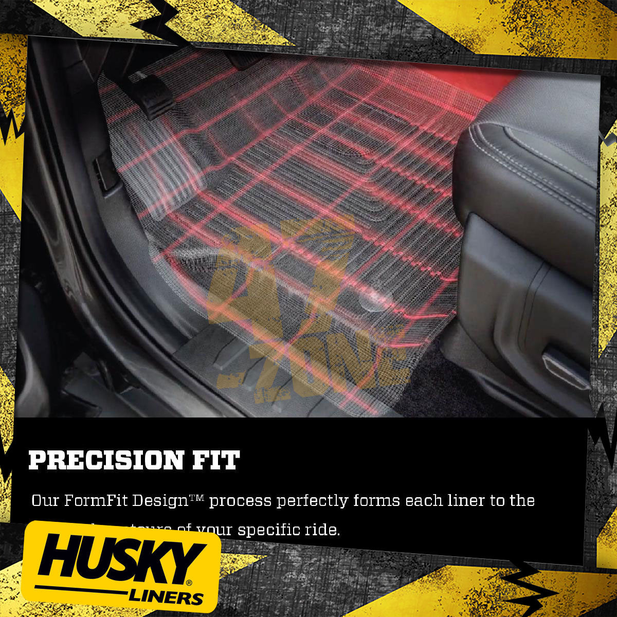 Husky Liners 53698 X-act Contour Floor Liner Fits 19-22 1500