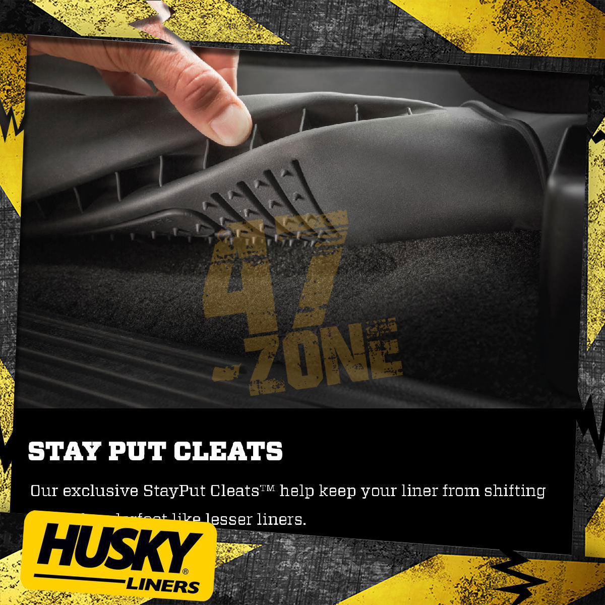 Husky Liners 53698 X-act Contour Floor Liner Fits 19-22 1500