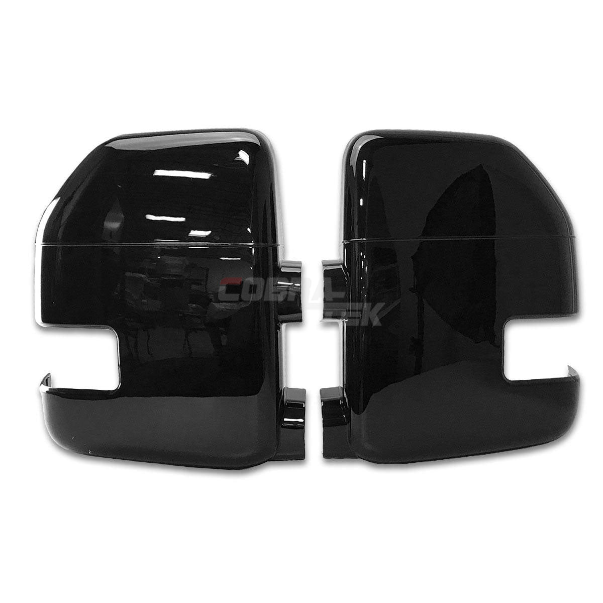 2017-2021 Ford F250 / F350 Superduty - Gloss Black Full Mirror Cover (Full Parts)