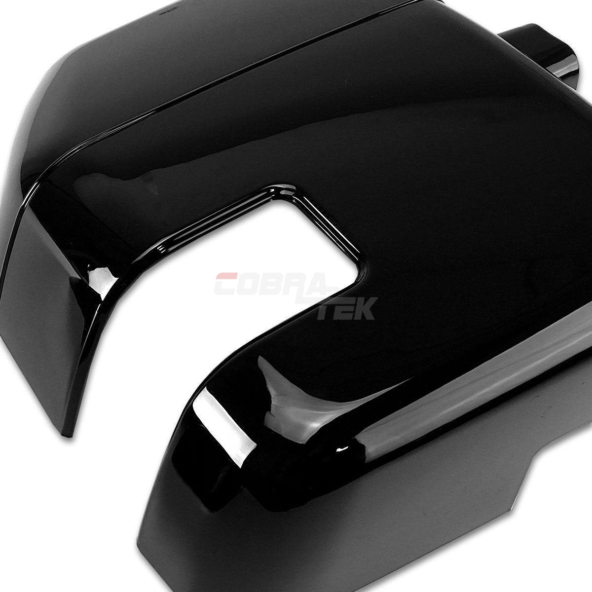 2017-2021 Ford F250 / F350 Superduty - Gloss Black Full Mirror Cover (Full Parts)