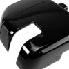 2017-2021 Ford F250 / F350 Superduty - Gloss Black Full Mirror Cover (Full Parts)