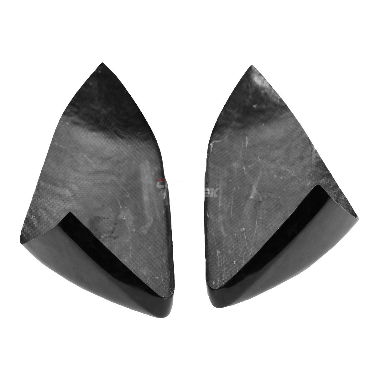 2015-2022 Ford s550 Mustang - Real Carbon Fiber Mirror Cover (With Turn Signal Cutout) - Forged Carbon