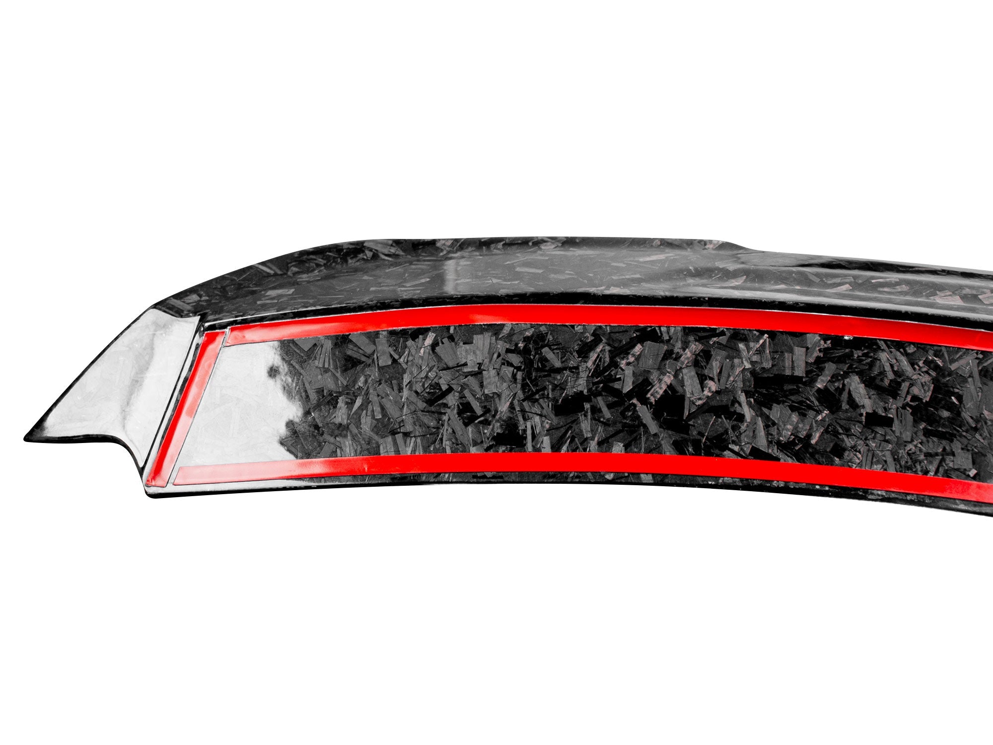 2015-2022 Ford s550 Mustang - Real Carbon Fiber gt350 Style Spoiler - Forged Carbon