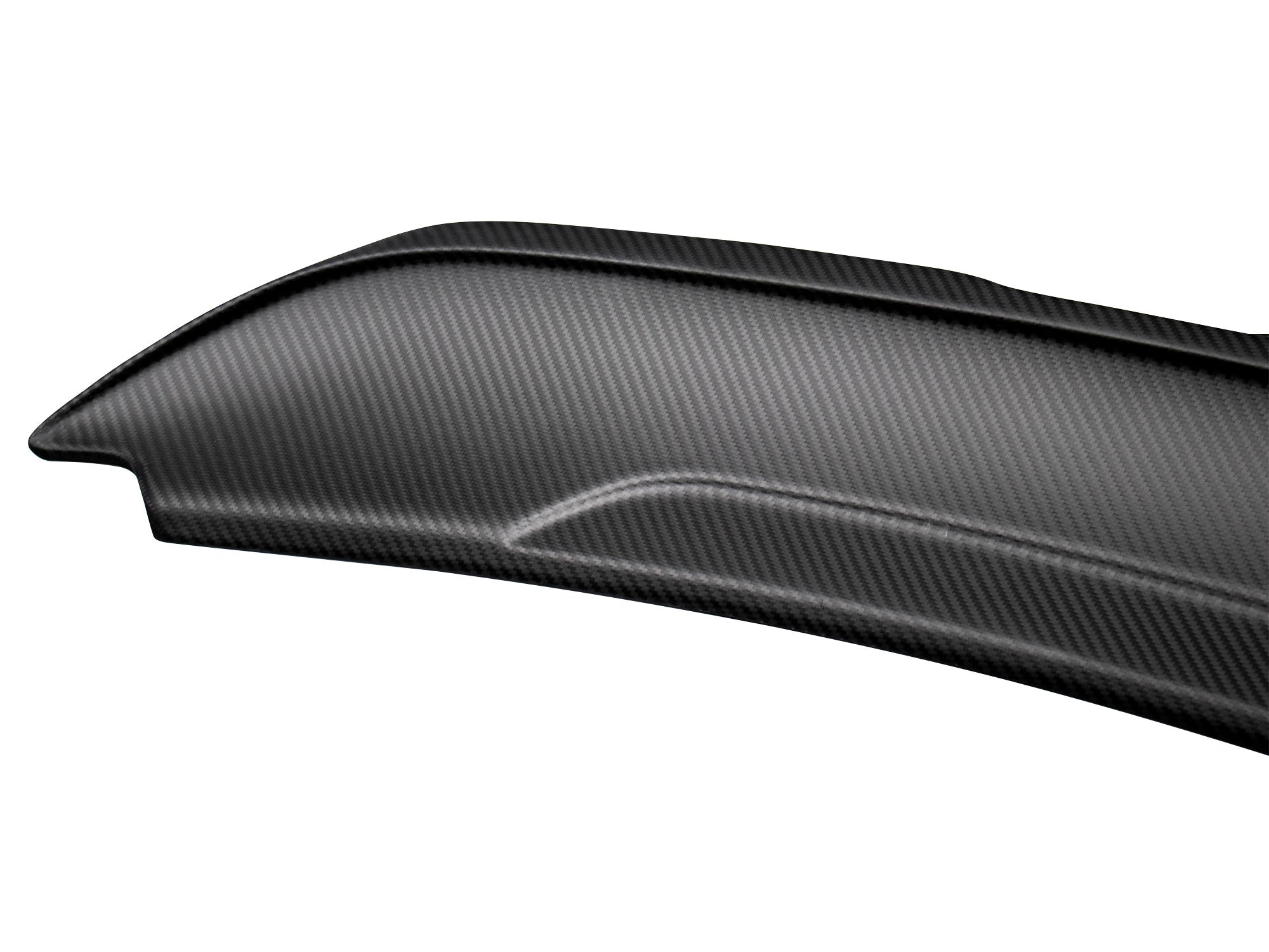 2015-2022 Ford s550 Mustang - Real Carbon Fiber Spoiler OEM Style  - Matte Black