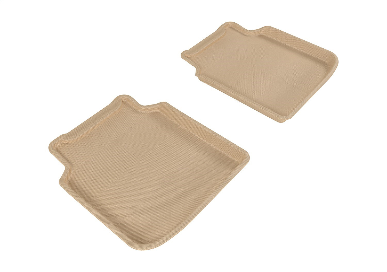 For 2010-2013 BMW 750Li xDrive Kagu Tan All Weather Floor Mat Set