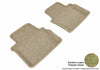 All Weather For 2014-2019 Cadillac CTS Floor Mat Set Tan Rear Classic