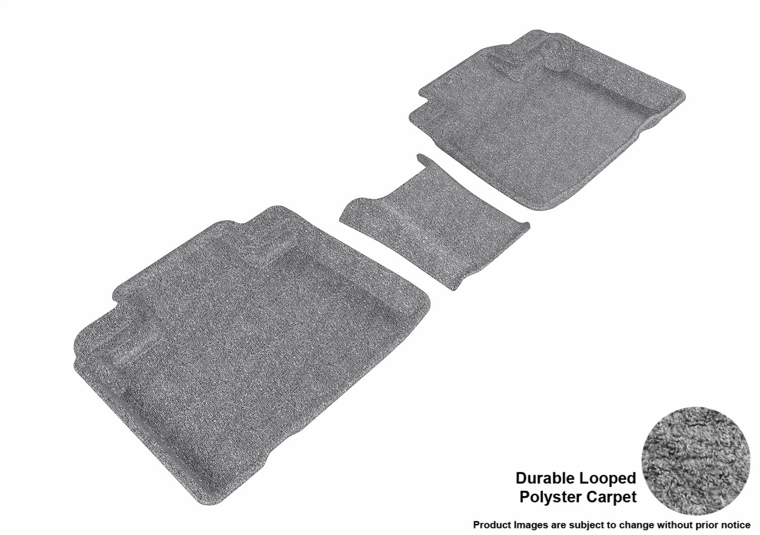 All Weather For 2015-2020 Ford Edge Floor Mat Set Gray Rear Classic