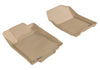 All Weather For 2012-2016 Honda CR-V Floor Mat Set Tan Front Kagu