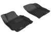 For 2011-2013 Hyundai Elantra Elantra Coupe Floor Mat Set Black Front Kagu