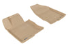 All Weather For 2012-2017 Hyundai Azera Floor Mat Set Tan Front Kagu