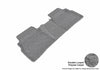 For 2011-2014 Hyundai Sonata Classic Gray Rear All Weather Floor Mat