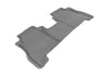 For 2007-2012 Hyundai Santa Fe Kagu Gray All Weather Rear Floor Mat