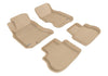 All Weather For 2003-2008 Infiniti FX35 Floor Mat Set Tan Kagu