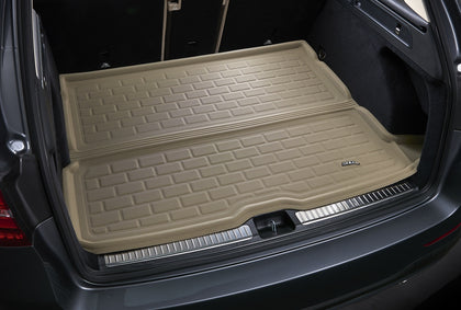 All Weather For 2009-2013 Toyota Corolla Cargo Area Liner Tan Rubber