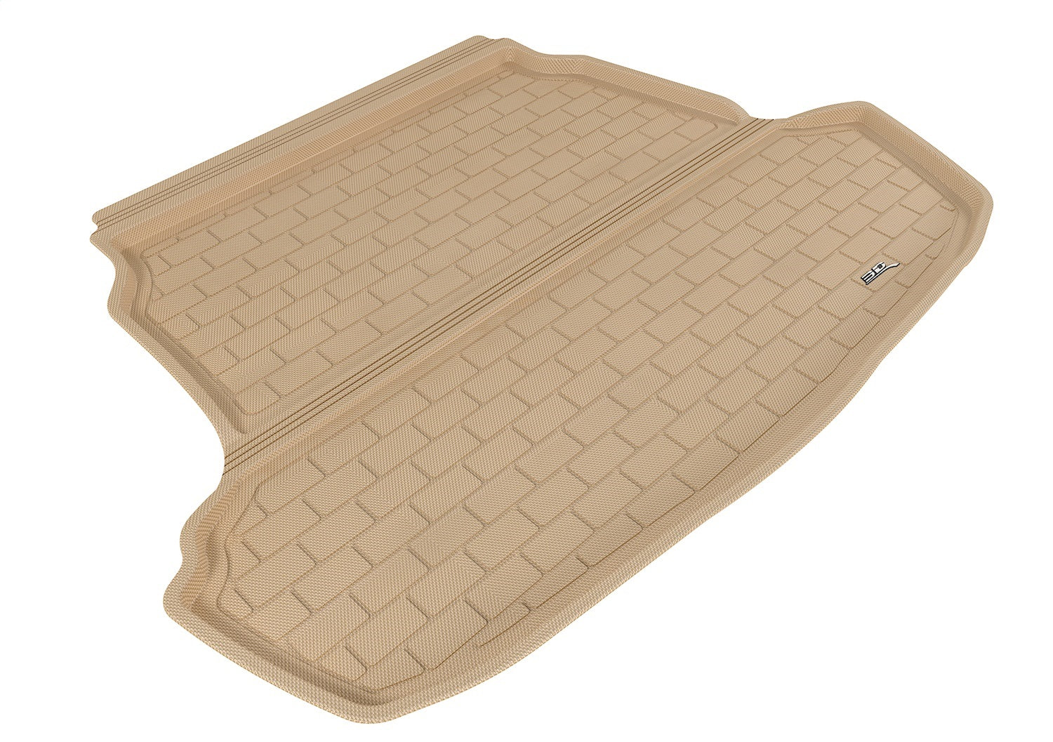 For 15-18 HYUNDAI SONATA Cargo Liner Carbon Pattern Tan All Weather Floor Mat