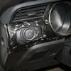 2015-2020 Ford s550 Mustang - Real Carbon Fiber Dashboard 10 PC Interior Performance Pack (4 Holes) - Gloss Black
