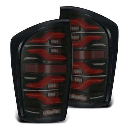 2016-2022 Toyota Tacoma LUXX-Series LED Tail Lights Black-Red