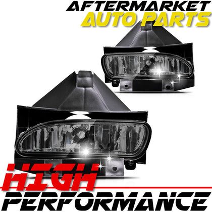 For 99-04 Ford MUSTANG OE STYLE FOG LIGHT- SMOKE