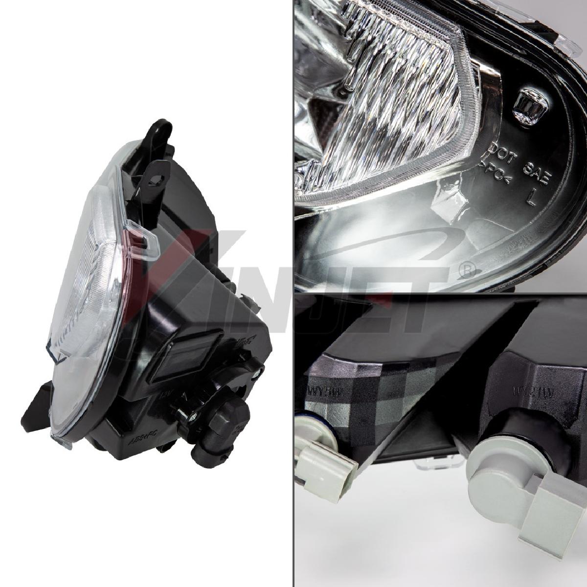 For 2013-2016 Ford Escape Fog Lights Clear