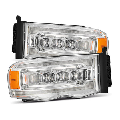 02-05 Dodge Ram NOVA-Series LED Projector Headlights Chrome(ETA late Oct)