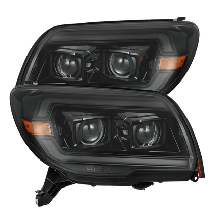 03-09 Toyota 4Runner PRO-Series Projector Headlights Alpha-Black