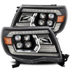 05-11 Toyota Tacoma NOVA-Series LED Projector Headlights Black