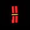 05-15 Toyota Tacoma NOVA-Series Prismatic LED Tail Lights Alpha-Black