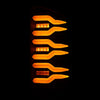 07-08 Dodge Ram 1500/07-09 Dodge Ram 2500/3500 Truck LUXX-Series LED Tail Lights Black