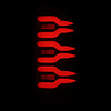 07-08 Dodge Ram 1500/07-09 Dodge Ram 2500/3500 Truck LUXX-Series LED Tail Lights Black