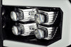 07-13 GMC Sierra NOVA-Series LED Projector Headlights Jet Black
