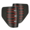 09-14 Ford F150 LUXX-Series LED Tail Lights Black-Red