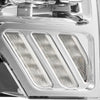 09-14 Ford F150 MKII LUXX-Series LED Projector Headlights Chrome