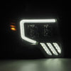09-14 Ford F150 MKII NOVA-Series LED Projector Headlights Alpha-Black