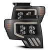 09-14 Ford F150 MKII NOVA-Series LED Projector Headlights Black