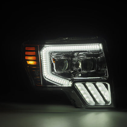 09-14 Ford F150 MKII PRO-Series Halogen Projector Headlights Chrome(ETA late Sep)