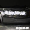 09-18 Ram Truck NOVA-Series LED Projector Headlights Alpha-Black(ETA late Sep)