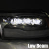 09-18 Ram Truck NOVA-Series LED Projector Headlights Alpha-Black(ETA late Sep)