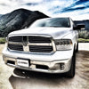 09-18 Ram Truck NOVA-Series LED Projector Headlights Chrome