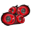 09-25 Nissan GT-R NOVA-Series Prismatic LED Tail Lights Red Smoke