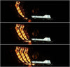 10-12 Ford Mustang LUXX-Series LED Projector Headlights Chrome