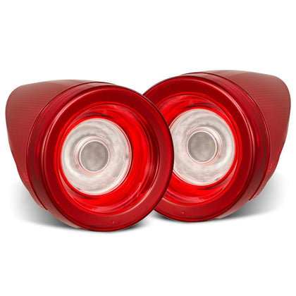 10-15 Ferrari 458 NOVA-Series Prismatic LED Tail Lights Red Clear