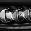11-20 Toyota Sienna NOVA-Series LED Projector Headlights Black