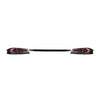 12-21 Tesla Model S LUXX-Series LED Tail Lights Black Red (With Black Trunk Center Piece Replacement)