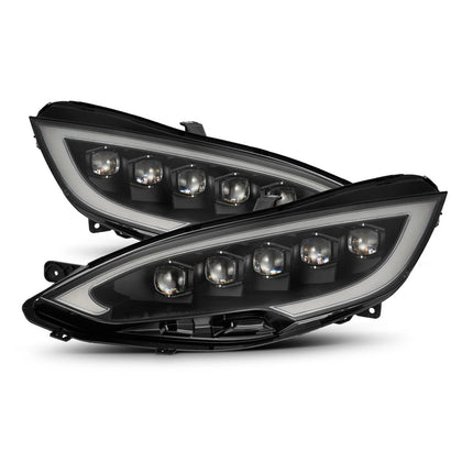 12-21 Tesla Model S NOVA-Series LED Projector Headlights Black(ETA late Oct)