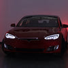 12-21 Tesla Model S NOVA-Series LED Projector Headlights Black(ETA late Oct)