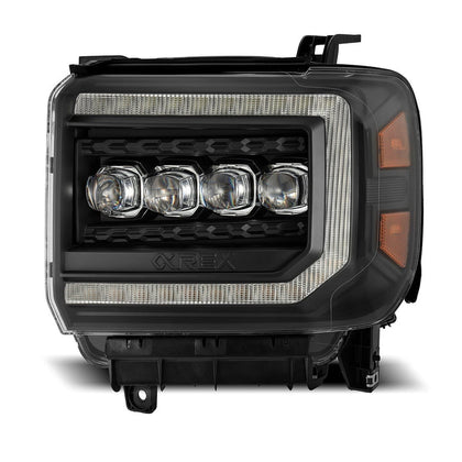 14-18 GMC Sierra NOVA-Series LED Projector Headlights Black(ETA late Oct)
