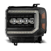 14-18 GMC Sierra NOVA-Series LED Projector Headlights Black(ETA late Oct)